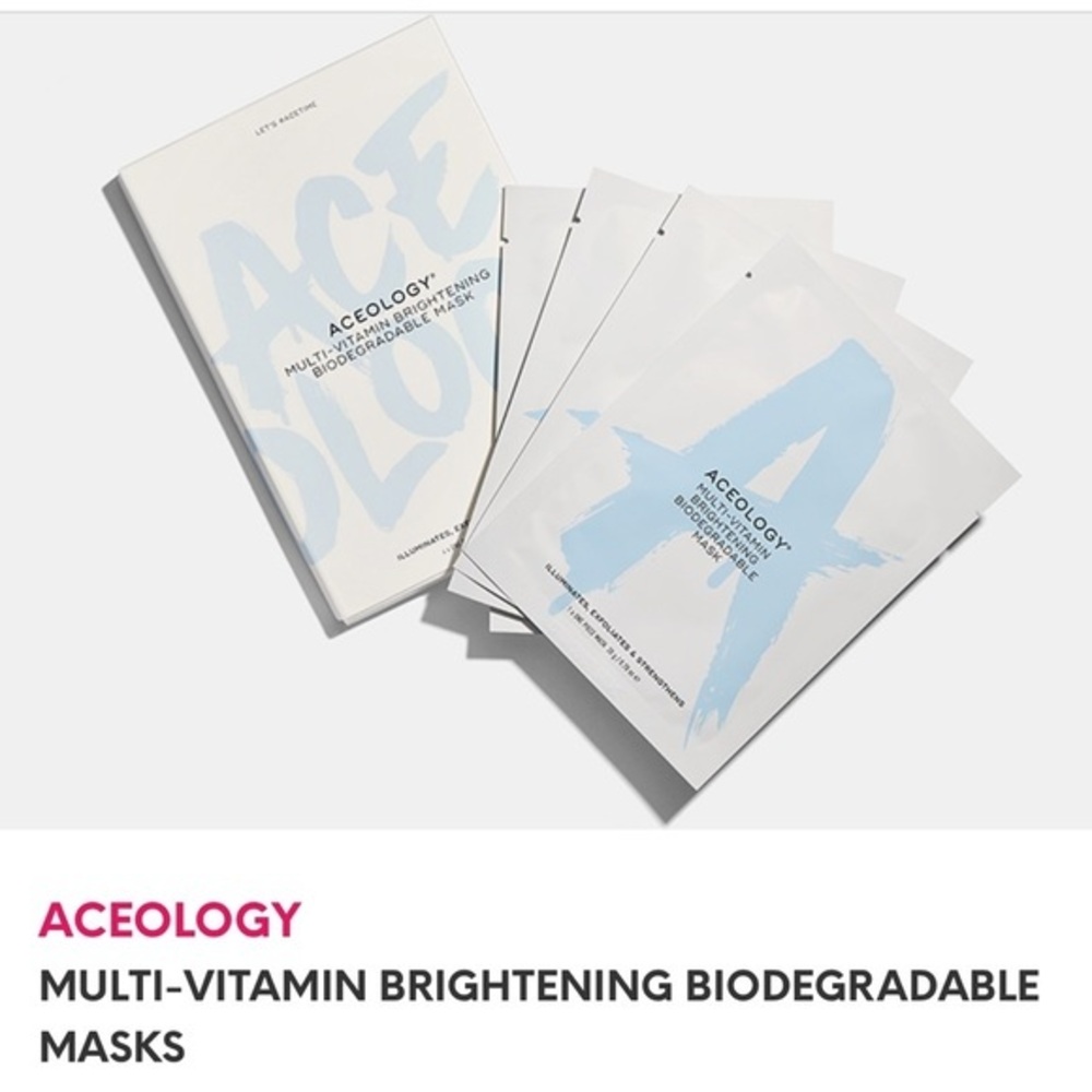 Aceology Brightening Face Masks